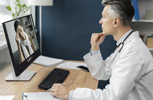 comprehensive care including lab reviews and prescriptions